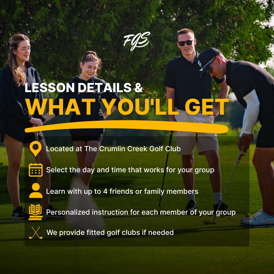 Golf lessons for groups in London, Ontario
