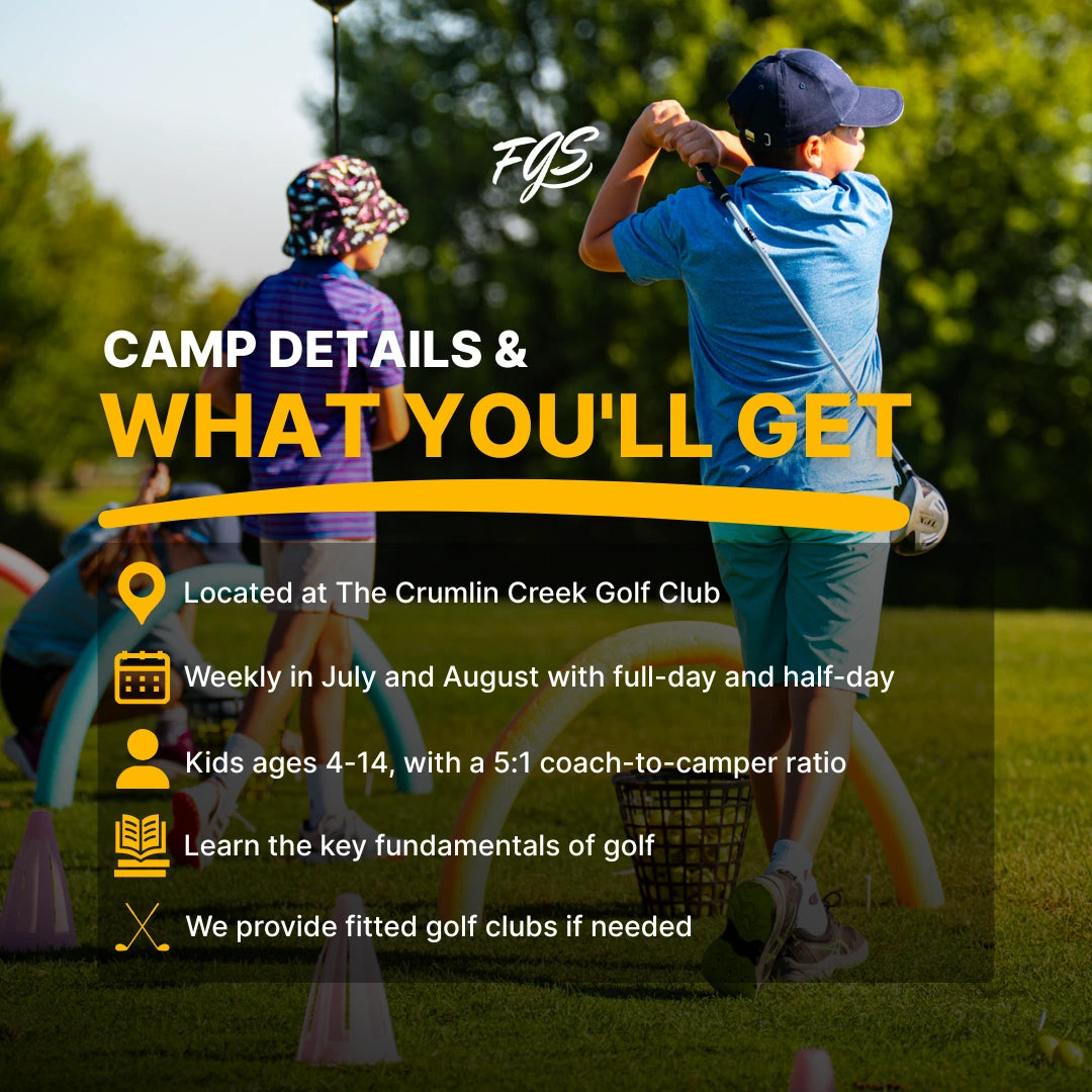 Golf Summer camp for kids in London, Ontario