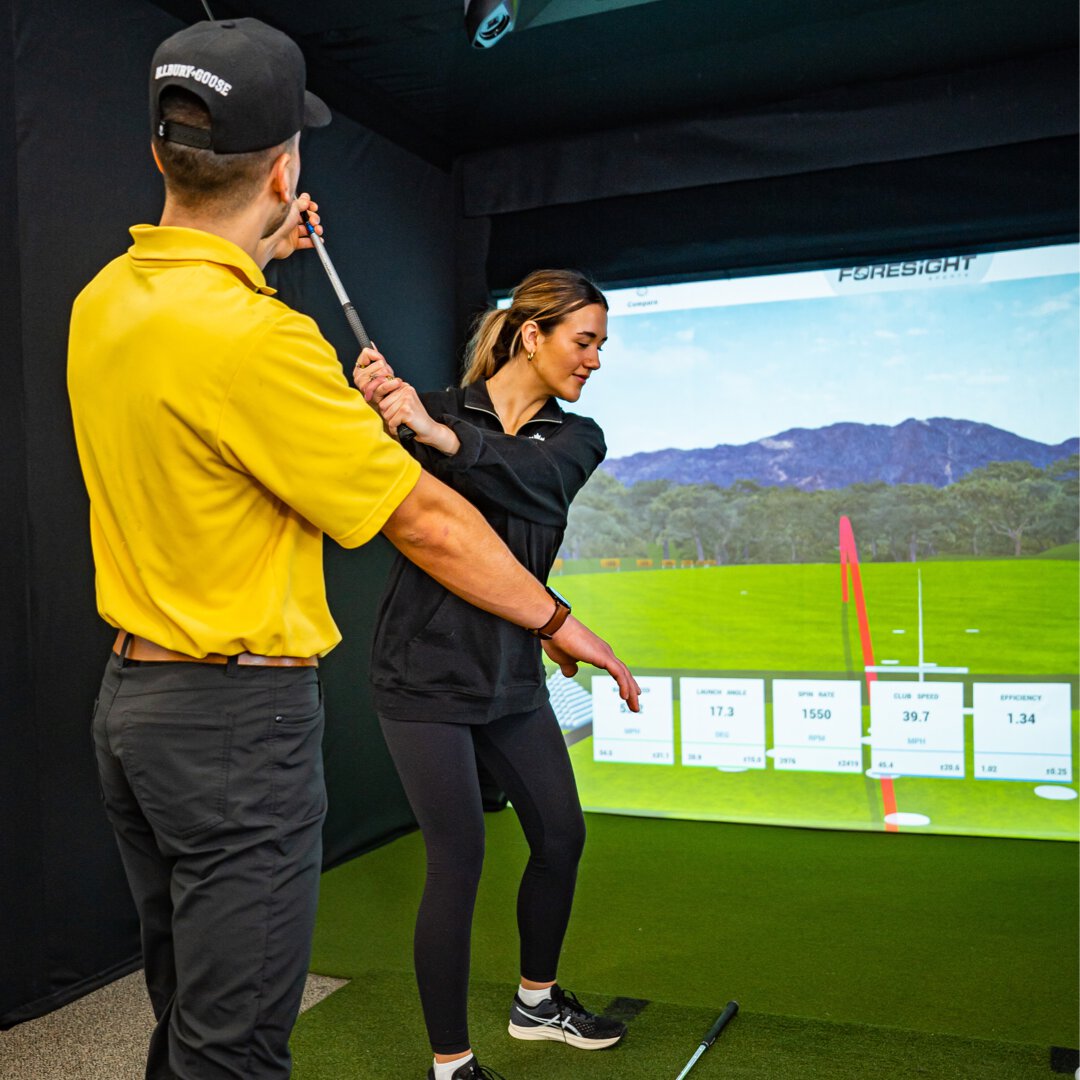 Golf lesson in London, Ontario